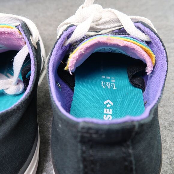 Converse Shoes Girls 3 Sneakers Chuck Taylor All Star Multi Tongue Casual Active - Picture 15 of 16